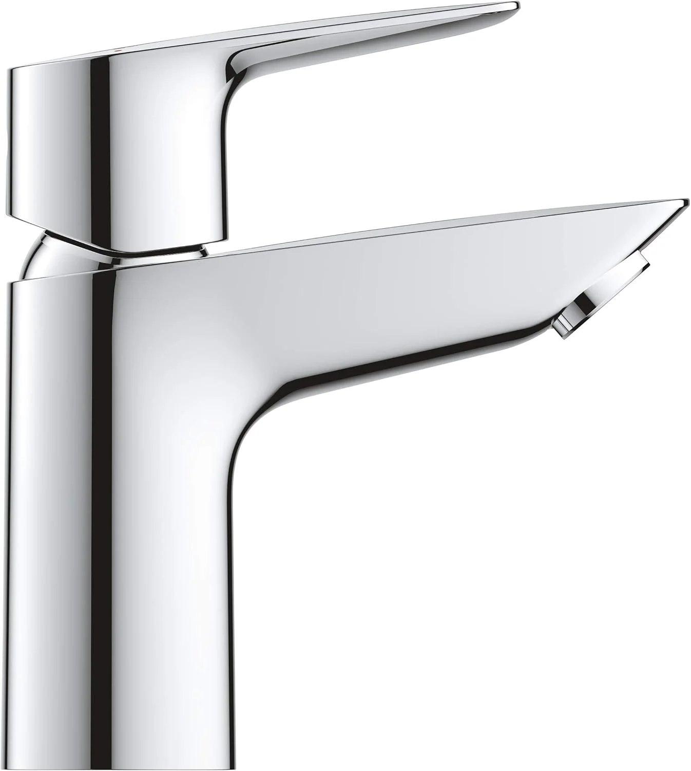 شیر روشویی اهرمی GROHE QUICKFIX Start Edge با تخلیه اتوماتیک (اهرم فلزی، کارتریج سرامیکی 28 میلی متری، صرفه جویی در انرژی و آب، شلنگ های 3/8 اینچ)، سایز 147 میلی متر، کروم، 23900001 شیر روشویی اهرمی GROHE QUICKFIX Start Edge با تخلیه اتوماتیک (اهرم فلزی، کارتریج سرامیکی 28 میلی متری، صرفه جویی در انرژی و آب، شلنگ های 3/8 اینچ)، سایز 147 میلی متر، کروم، 23900001