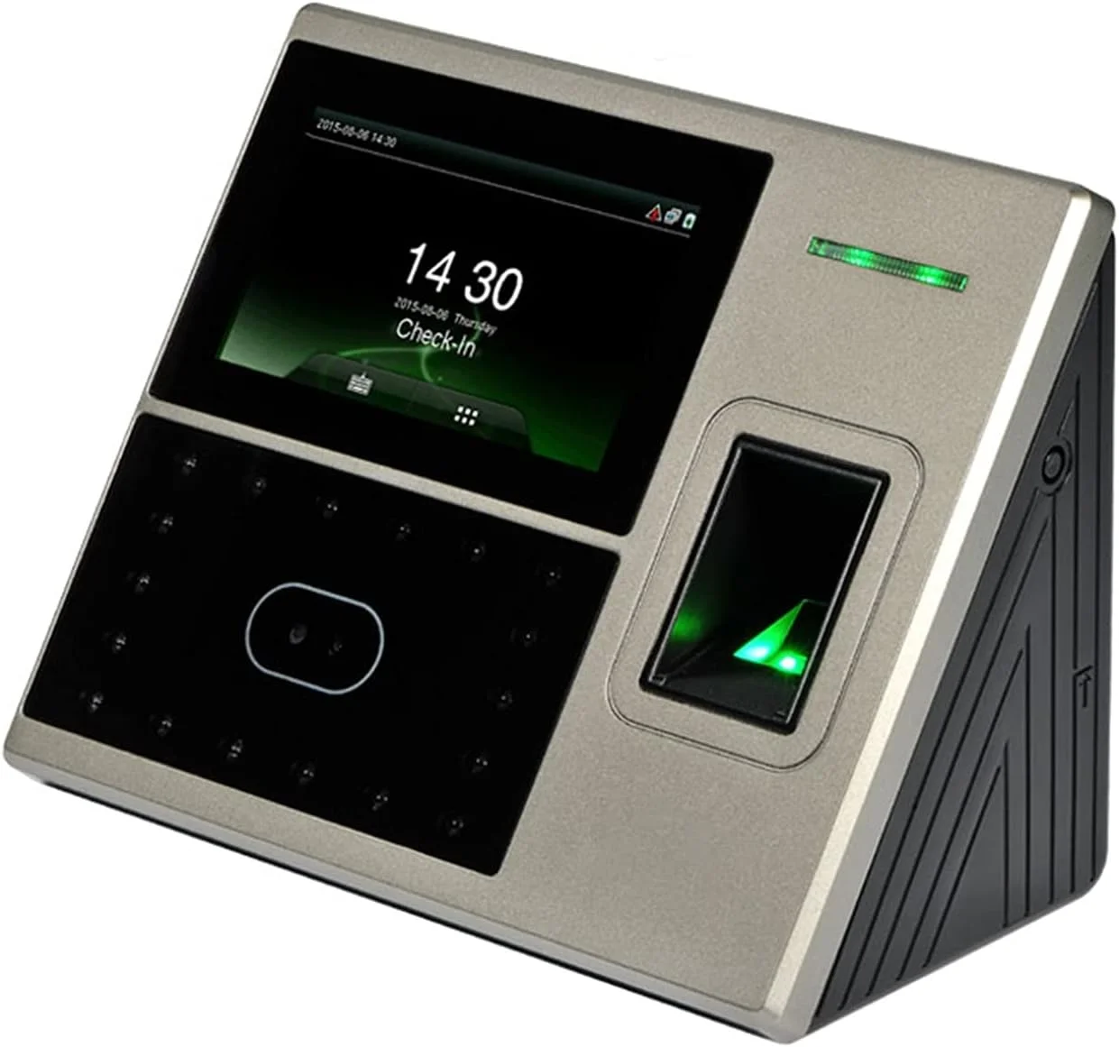 دستگاه حضور و غیاب تشخیص چهره و اثر انگشت TCP/IP برای کنترل تردد و ثبت زمان