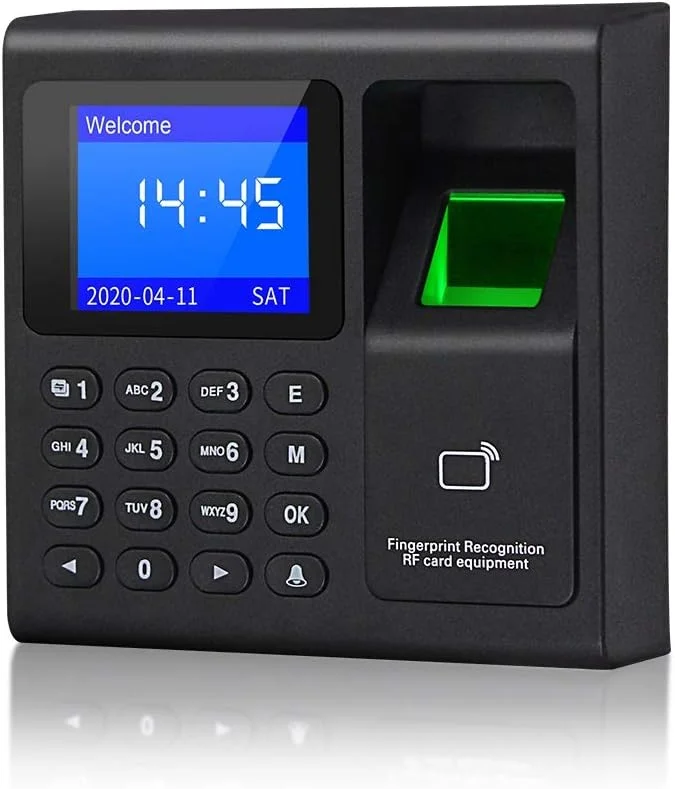دستگاه حضور و غیاب اثر انگشتی هوشمند Kadongli KDL، دستگاه ثبت ساعت اثر انگشت، صفحه کلید کنترل دسترسی RFID برای ورود و خروج کارمندان و سیستم امنیتی درب