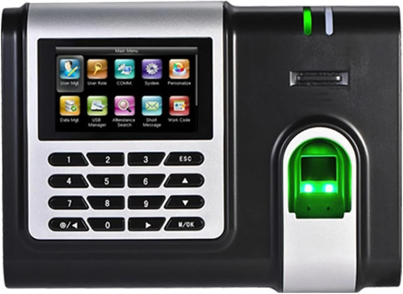 دستگاه حضور و غیاب KENONU مدل ZK X628-C TCP/IP بیومتریک اثر انگشت، سیستم حضور و غیاب اداری، ضبط کننده زمان، دستگاه زمان بندی کارمندان، خواننده اسپانیایی برای کارمندان، کسب و کار کوچک، ورود و خروج خودکار دستگاه حضور و غیاب KENONU مدل ZK X628-C TCP/IP بیومتریک اثر انگشت، سیستم حضور و غیاب اداری، ضبط کننده زمان، دستگاه زمان بندی کارمندان، خواننده اسپانیایی برای کارمندان، کسب و کار کوچک، ورود و خروج خودکار