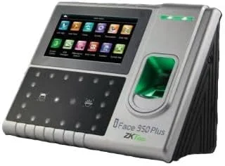 دستگاه حضور و غیاب و کنترل دسترسی چند بیومتریک ZKTeco مدل Iface950 Plus با صفحه نمایش لمسی 4.3 اینچی، TCP/IP، میزبان USB، WiFi (اختیاری)، 3G (اختیاری)