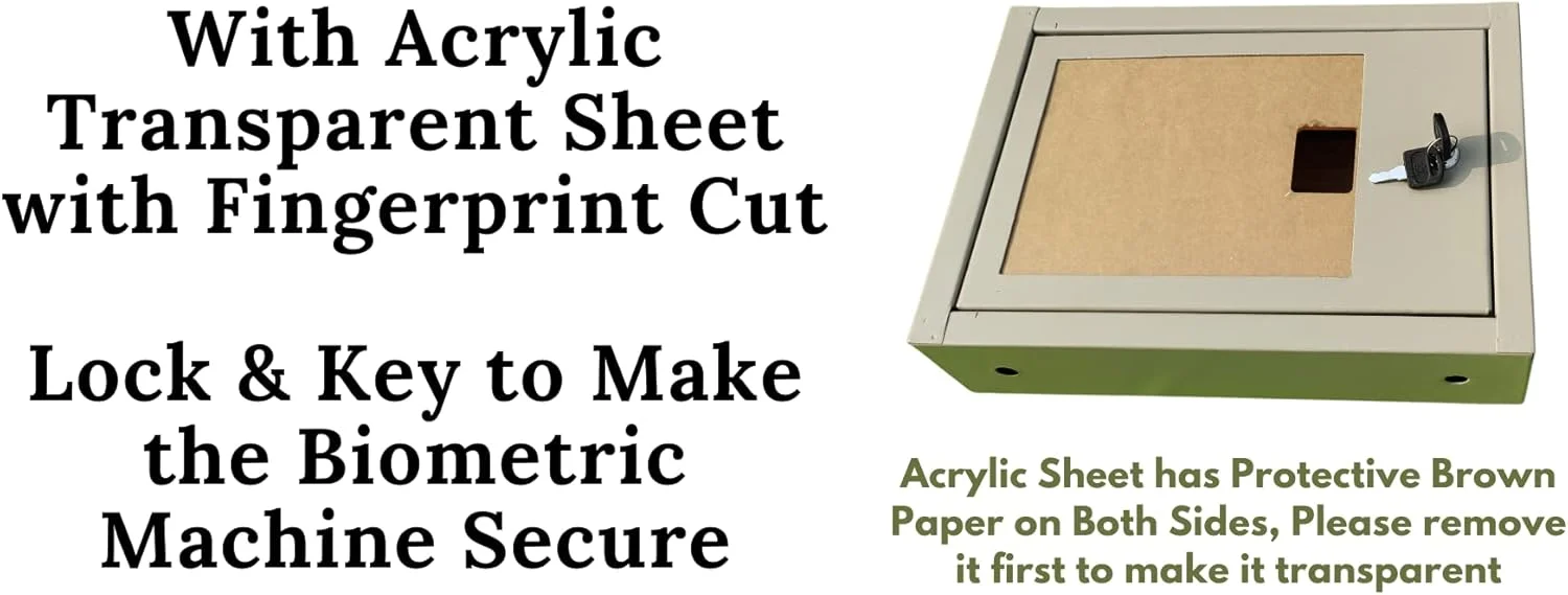 محفظه فلزی ناوکار سیستمز برای سیستم حضور و غیاب بیومتریک ESSL/Biomax K30