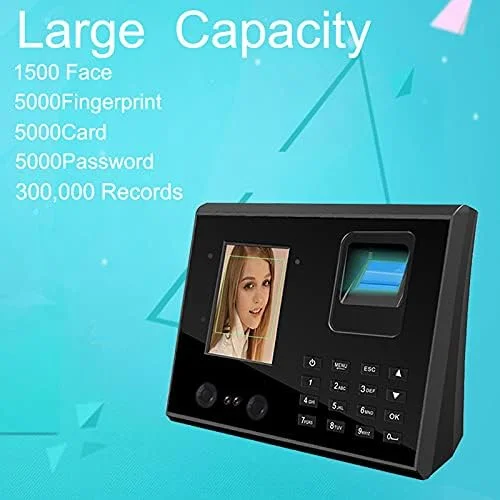 سیستم حضور و غیاب بیومتریک تجهیزات الکترونیکی سازمانی SJHDKLW با قابلیت تشخیص چهره و اثر انگشت، سیستم حضور و غیاب TCP/IP، دستگاه ثبت ساعت، دستگاه خواننده کارمندان، ساعت حضور و غیاب سازمانی سیستم حضور و غیاب بیومتریک تجهیزات الکترونیکی سازمانی SJHDKLW با قابلیت تشخیص چهره و اثر انگشت، سیستم حضور و غیاب TCP/IP، دستگاه ثبت ساعت، دستگاه خواننده کارمندان، ساعت حضور و غیاب سازمانی