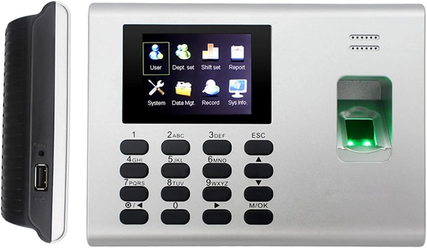 دستگاه حضور و غیاب اثر انگشتی RIMOAL مدل K40 با سیستم لینوکس، TCP/IP، USB، SSR، بیومتریک، کنترل دسترسی درب با باتری داخلی و ثبت اطلاعات حضور و غیاب کارکنان (رنگ: K40-IC، سایز: Ot) - تصویر 3