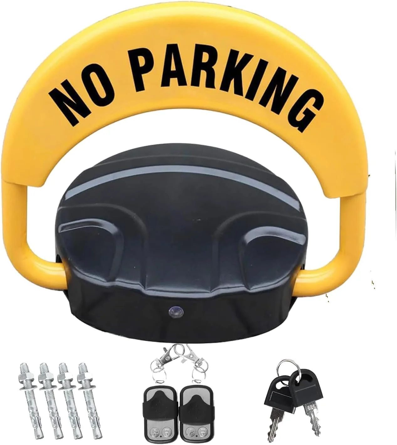 مانع پارکینگ خودرو - مانع پارکینگ تاشو اتوماتیک خودرو - مانع پارکینگ کنترل از راه دور - مانع پارکینگ قفل دار - مانع پارکینگ ضد آب با 2 کنترل از راه دور