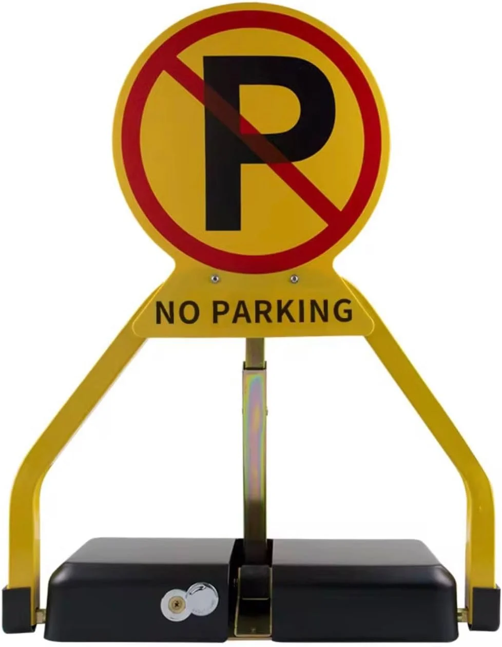 قفل مانع پارکینگ کنترل از راه دور، ضد برخورد بی سیم هوشمند، کنترل از راه دور، برد 30 متری، حسگر خودکار