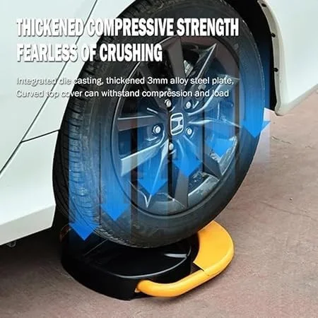 قفل پارکینگ کنترل از راه دور، طراحی قفل دوبل، مانع امنیتی استوانه ای کمانی قفل پارکینگ کنترل از راه دور، طراحی قفل دوبل، مانع امنیتی استوانه ای کمانی