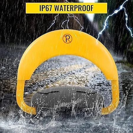 قفل پارکینگ کنترل از راه دور، طراحی قفل دوبل، مانع امنیتی استوانه ای کمانی قفل پارکینگ کنترل از راه دور، طراحی قفل دوبل، مانع امنیتی استوانه ای کمانی