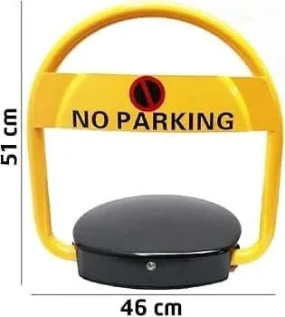 قفل پارکینگ کنترل از راه دور، طراحی قفل دوبل، مانع امنیتی استوانه ای قوس دار