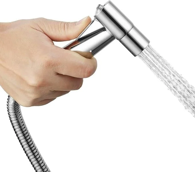 شیر دستی بیده شطاف، اسپری توالت پارچه ای، دوش حمام استیل ضد زنگ برس خورده شیر دستی بیده شطاف، اسپری توالت پارچه ای، دوش حمام استیل ضد زنگ برس خورده