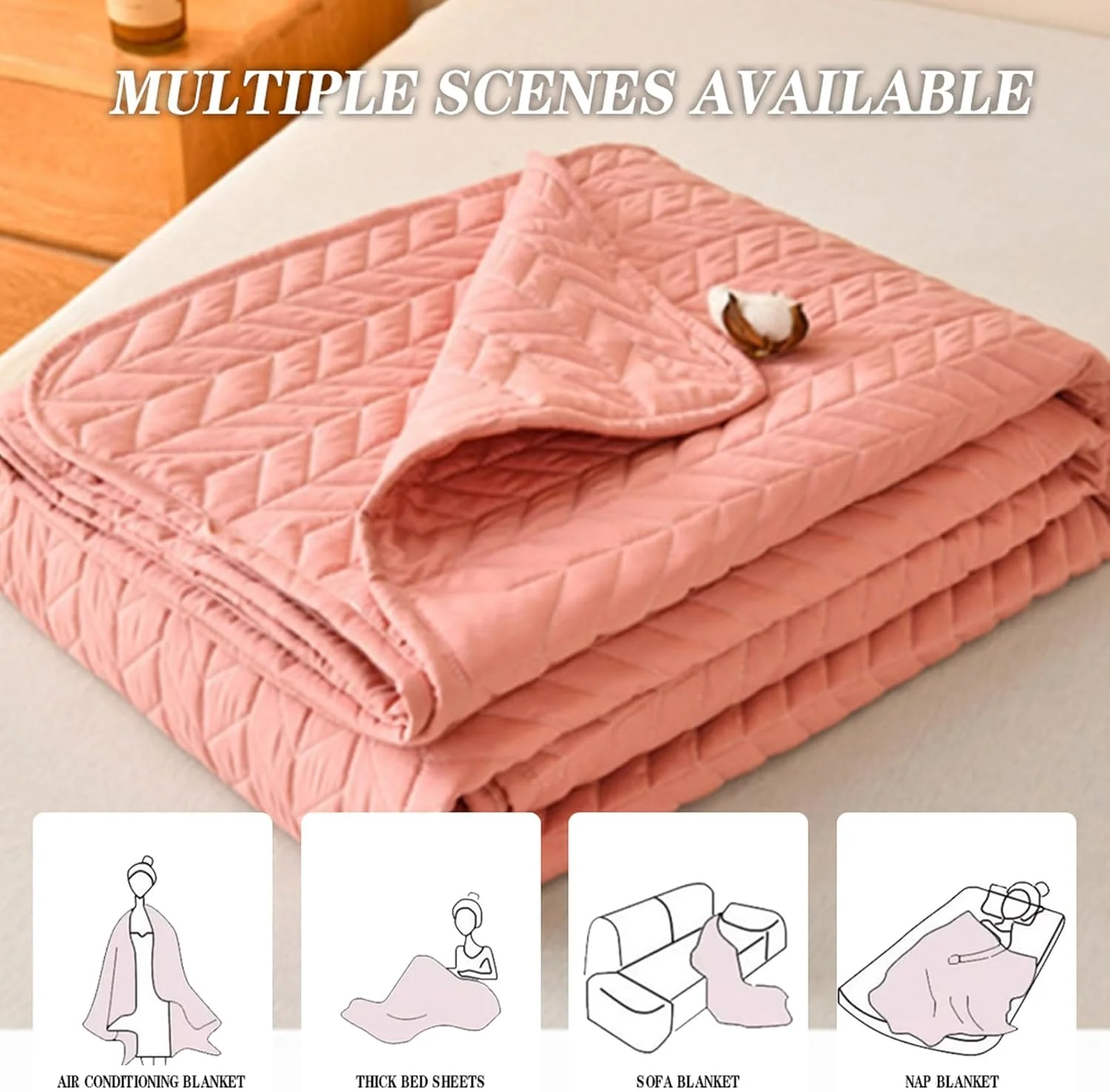 روتختی کلوت 200 در 230 سانتی متر به همراه روبالشی، نرم و لطیف، مناسب برای تخت خواب، مبل و کاناپه