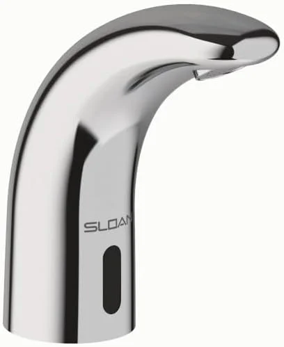 شیر دستشویی پایه دار الکترونیکی سنسوردار اسلون مدل SF-2450-4 برای T، کروم براق