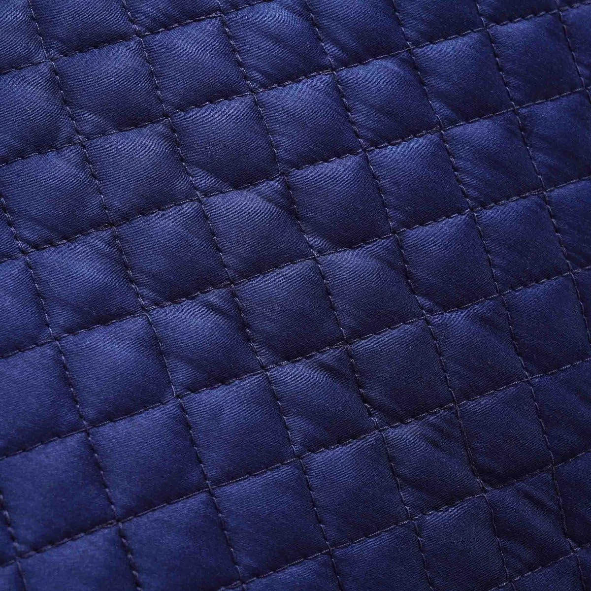 PAN HOME Luxe Cotton Tencel Quilted Bedspread 220x240cm - Navy