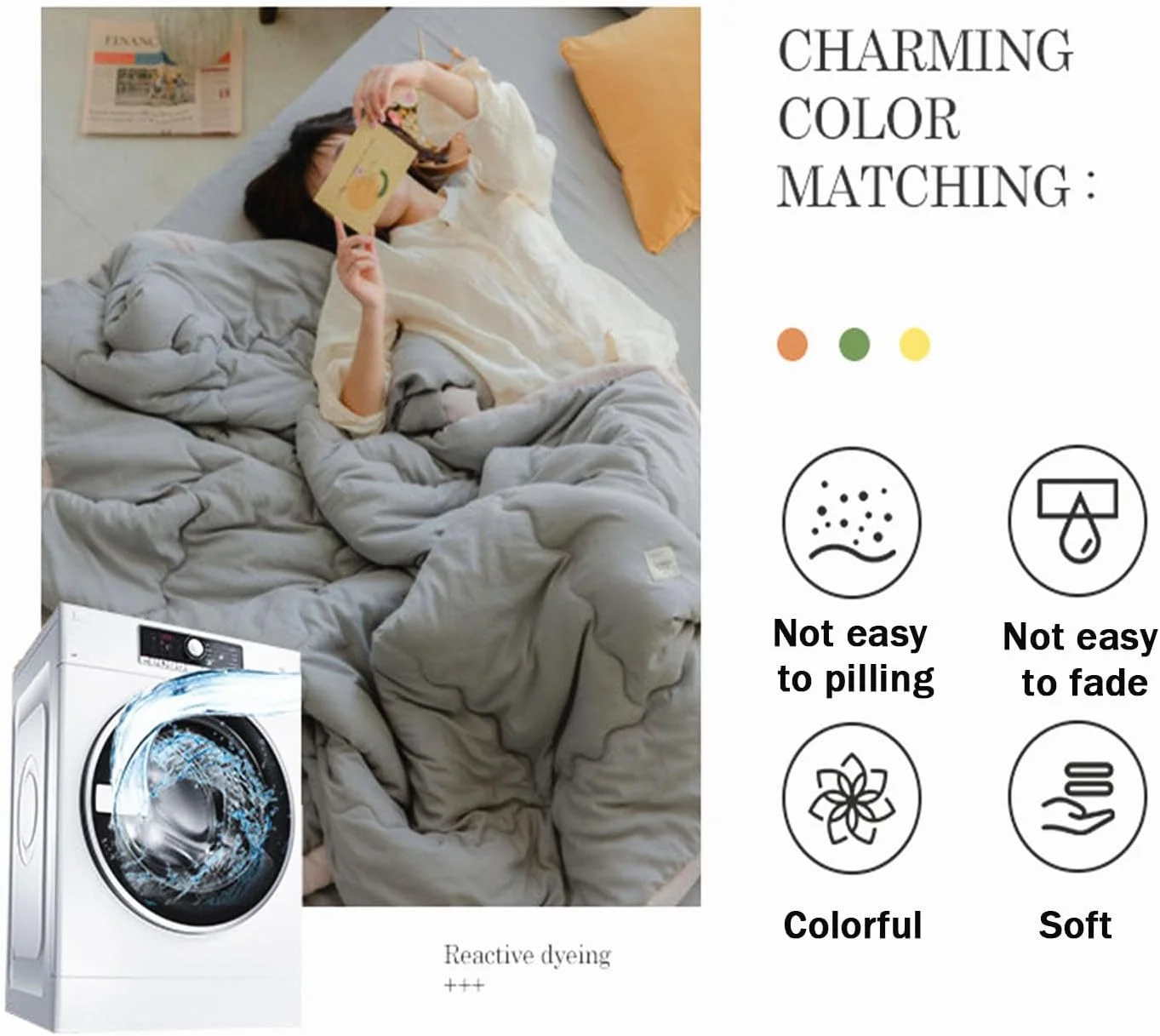 Odot Quilted Bedspreads Single Double Super King Size, Quilted Bed Throws Soft Lightweight Reversible Quilted Coverlets Comforter Sofa Bed Cover for All Season - Solid Color (180x200cm,Gray) Odot Quilted Bedspreads Single Double Super King Size, Quilted Bed Throws Soft Lightweight Reversible Quilted Coverlets Comforter Sofa Bed Cover for All Season - Solid Color (180x200cm,Gray)