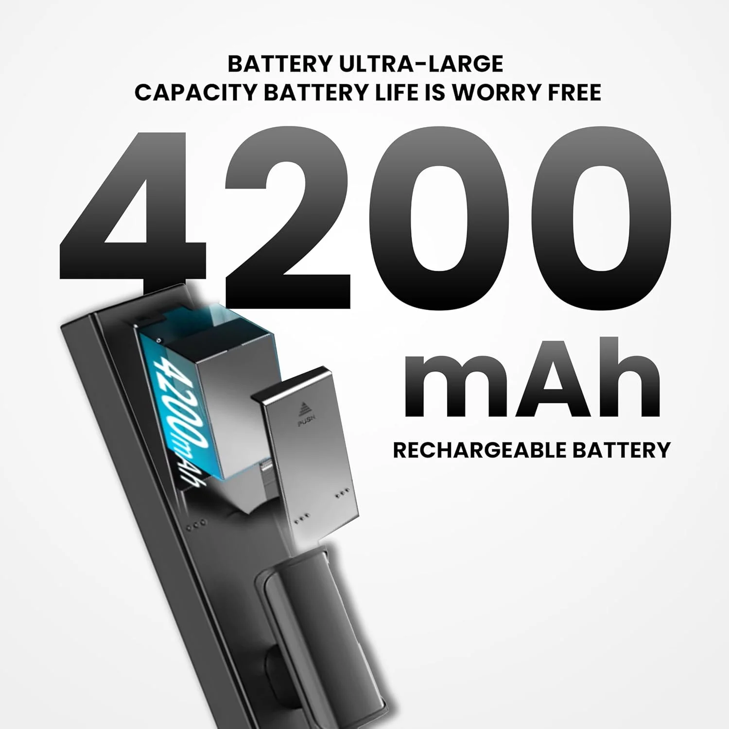 قفل هوشمند ممتاز Altix A7 PRO با قابلیت تشخیص چهره، اینترکام تصویری، ویدیوی زنده، اثر انگشت، رمز عبور و کارت IC، قفل درب ورودی بدون کلید پیشرفته با برنامه TT LOCK، ساخته شده از آلیاژ روی ممتاز (مشکی مات)