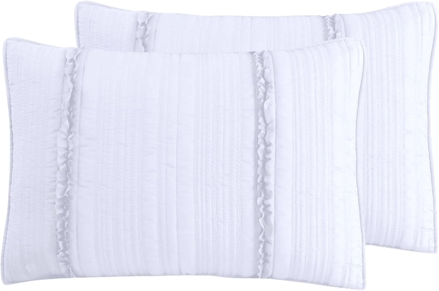 روتختی آیوال ام اس هوم تکس اینتریورز، رو تختی، روبالشی ساده و طرح دار، سایز: 220/240 + 2 عدد 50/70، جنس: 100% پنبه، کرم آیوال