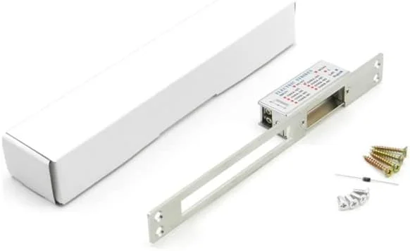 قفل زبانه برقی Bluefield، مدل NO (نرمالی باز) 250 میلی‌متر (با اعمال نیرو بسته می‌شود)