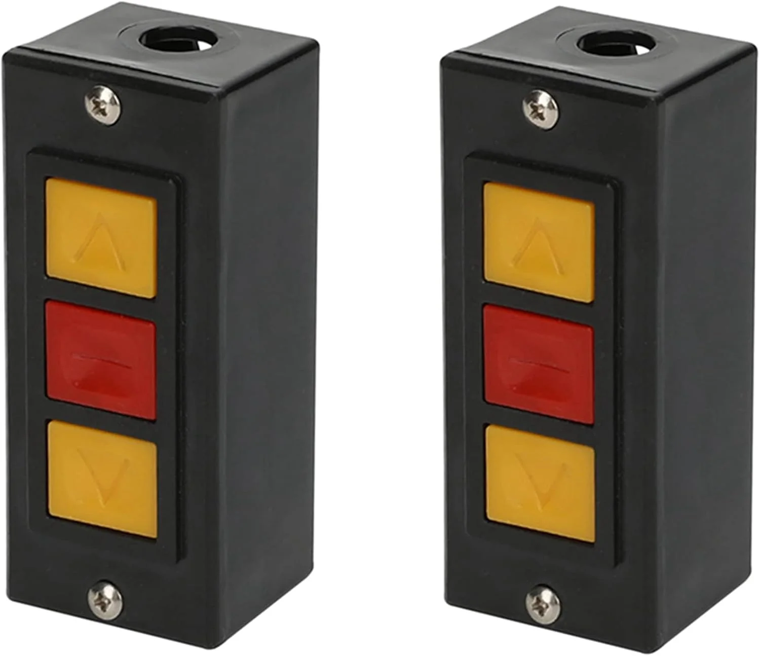 2 عدد درب بازکن گاراژ، جعبه قفل سوئیچ غلتکی درب برقی، سوئیچ دکمه ای مخفی نصب شده روی سطح C