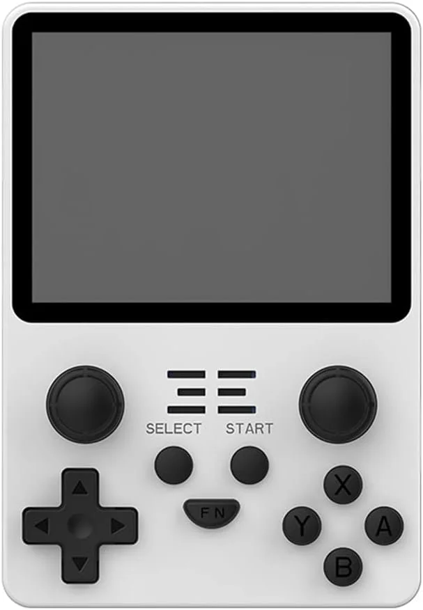 کنسول بازی دستی رترو RGB20S با بازی های داخلی (64 گیگابایت 15000 بازی سفید)