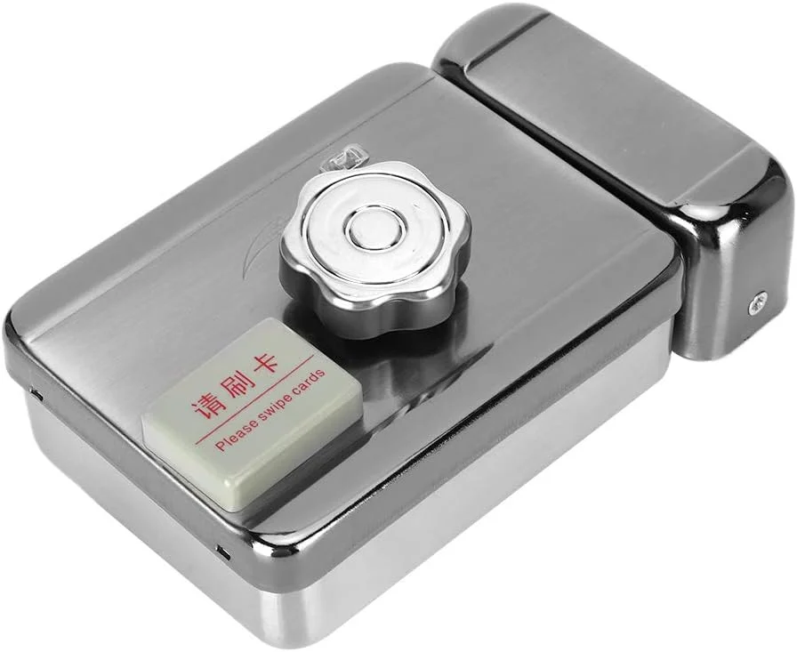 قفل درب ورودی Runaty، قفل درب کنترل از راه دور، فولاد ضد زنگ بدون صدا با تمام اینترکام ساختمان با باتری برای دفتر کار خانگی