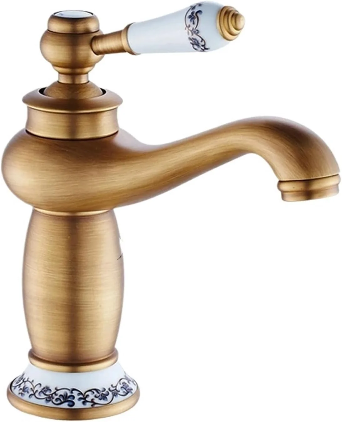 شیر روشویی برنجی با روکش برنز عتیقه، شیر آب سینک تک دستگیره، شیرهای آب گرم و سرد، شیرهای سبک قدیمی (عتیقه) شیر روشویی برنجی با روکش برنز عتیقه، شیر آب سینک تک دستگیره، شیرهای آب گرم و سرد، شیرهای سبک قدیمی (عتیقه)