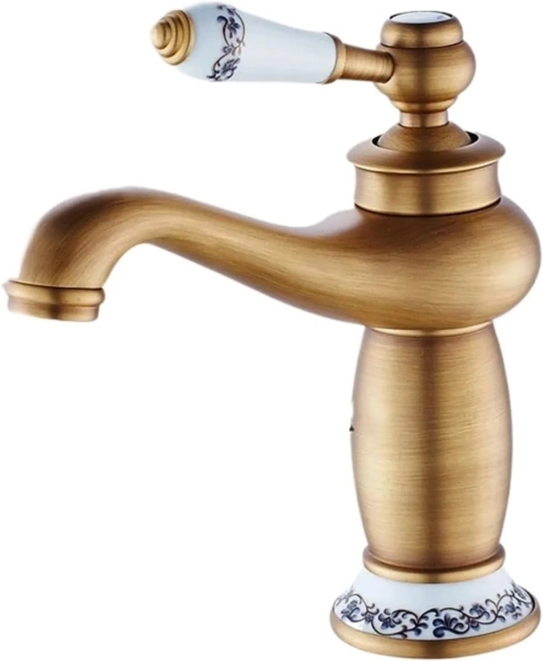 شیر روشویی برنجی با روکش برنز عتیقه، شیر آب سینک تک دستگیره، شیرهای آب گرم و سرد، شیرهای سبک قدیمی (عتیقه) شیر روشویی برنجی با روکش برنز عتیقه، شیر آب سینک تک دستگیره، شیرهای آب گرم و سرد، شیرهای سبک قدیمی (عتیقه)