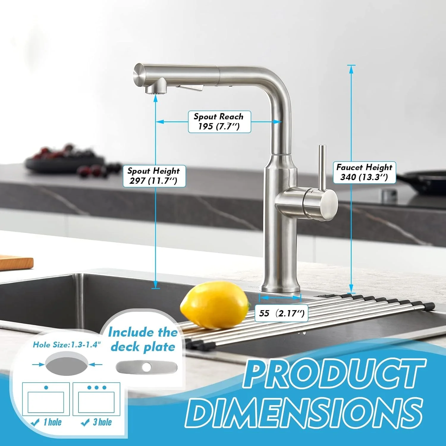 شیر آشپزخانه CREA با اسپری بیرون کشیدنی از جنس استیل ضد زنگ، شیر پرکننده قابلمه با اسپری بیرون کشیدنی مغناطیسی، شیر سینک بار شیر آشپزخانه CREA با اسپری بیرون کشیدنی از جنس استیل ضد زنگ، شیر پرکننده قابلمه با اسپری بیرون کشیدنی مغناطیسی، شیر سینک بار