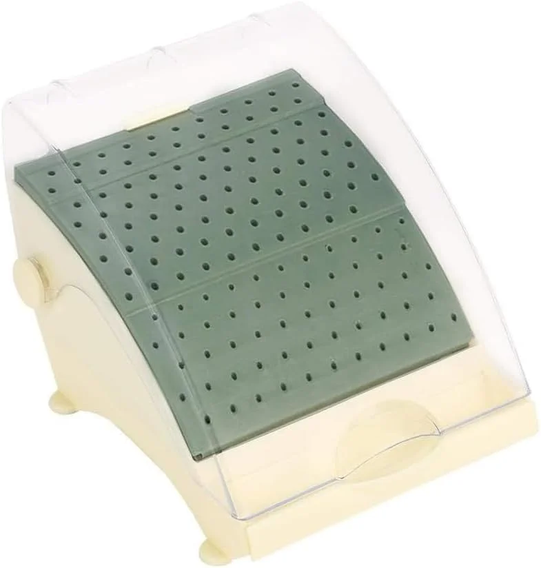 نگهدارنده مته دندانپزشکی Namvo با کشو و محفظه تمیز کننده، ابزار مراقبت دهان و دندان الماسی گرد برای سوزن ها و ابزار مته نگهدارنده مته دندانپزشکی Namvo با کشو و محفظه تمیز کننده، ابزار مراقبت دهان و دندان الماسی گرد برای سوزن ها و ابزار مته