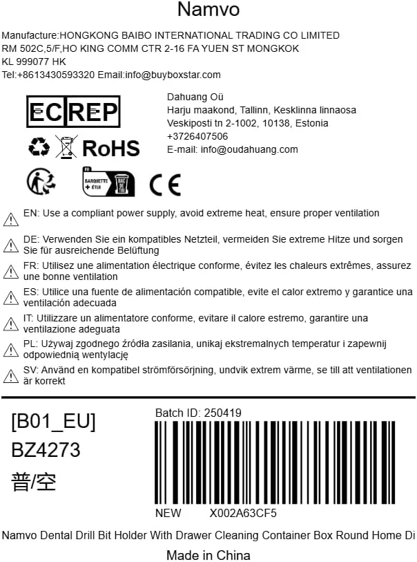نگهدارنده مته دندانپزشکی Namvo با کشو، محفظه تمیز کننده، گرد، برای منزل، الماس، ابزارهای مراقبت از دهان برای ابزارهای سوزنی، مته، مشکی نگهدارنده مته دندانپزشکی Namvo با کشو، محفظه تمیز کننده، گرد، برای منزل، الماس، ابزارهای مراقبت از دهان برای ابزارهای سوزنی، مته، مشکی