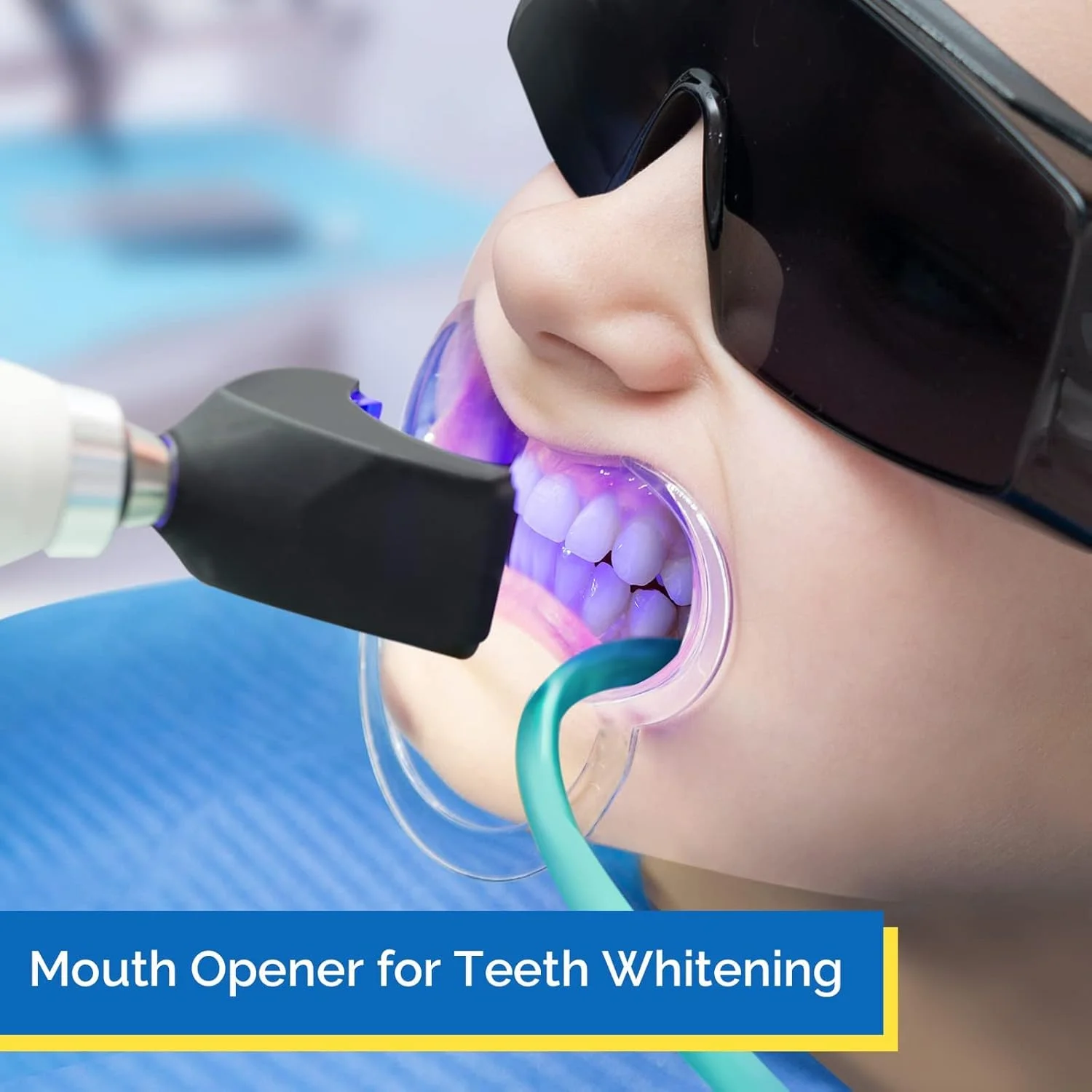 نگهدارنده گونه دندانپزشکی، 100% بدون BPA، نگهدارنده دهان اتوکلاو شو به شکل C برای باز نگه داشتن دهان در دندانپزشکی، مهمانی، بازی چالش محافظ دهان (3 عدد سایز S، 3 عدد سایز M، 3 عدد سایز L) (بسته 9 عددی)