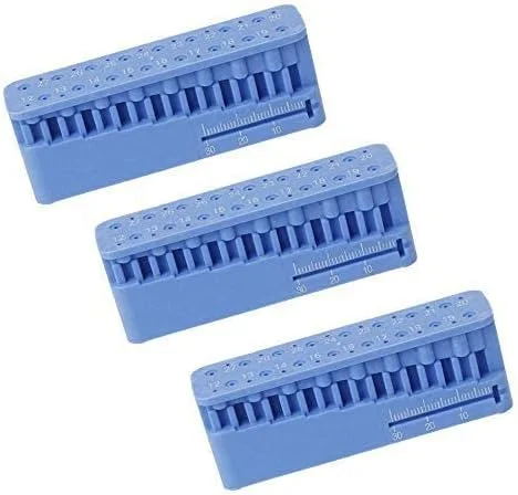 ابزار اندازه گیری فایل های اندودانتیک اتوکلاو دندانپزشکی Ximimark، 3 عددی