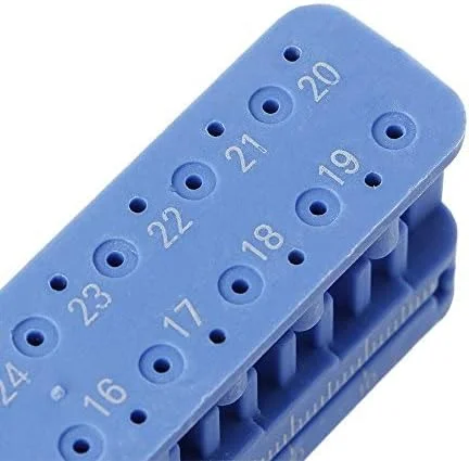 ابزار اندازه گیری فایل های اندودانتیک اتوکلاو دندانپزشکی Ximimark، 3 عددی