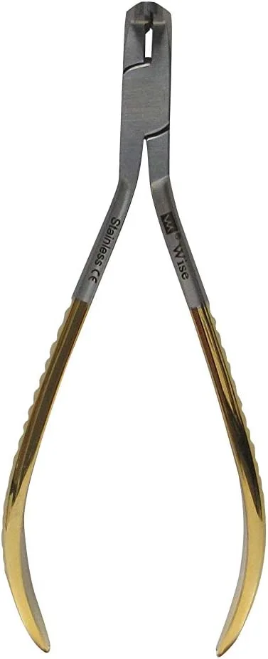 انبر ارتودنسی وایز دندانپزشکی برای برش انتهای دیستال انبر ارتودنسی وایز دندانپزشکی برای برش انتهای دیستال