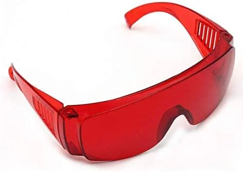 عینک محافظ دندانپزشکی VIQILANY برای لایت کیورینگ، سفید کردن دندان، لامپ UV، عینک محافظ قرمز رنگ، ابزار دندانپزشکی، تجهیزات آزمایشگاهی دندانپزشک عینک محافظ دندانپزشکی VIQILANY برای لایت کیورینگ، سفید کردن دندان، لامپ UV، عینک محافظ قرمز رنگ، ابزار دندانپزشکی، تجهیزات آزمایشگاهی دندانپزشک