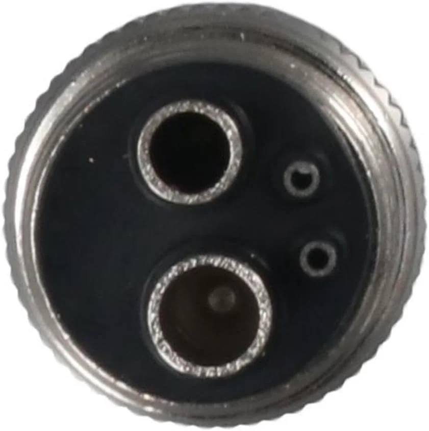 آداپتور توربین دندانپزشکی قابل حمل نقره ای Urjumpea، ساخته شده از استیل ضد زنگ، بادوام، آداپتور هندپیس تغییر سریع 4 سوراخ به 2 سوراخ آداپتور توربین دندانپزشکی قابل حمل نقره ای Urjumpea، ساخته شده از استیل ضد زنگ، بادوام، آداپتور هندپیس تغییر سریع 4 سوراخ به 2 سوراخ