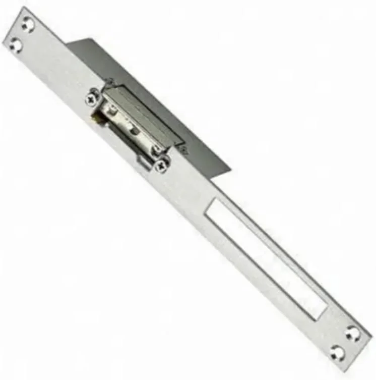 قفل درب استیل ضد زنگ سنگین Eazyliv، قفل برقی استرایک درب باریک نوع NO با ولتاژ 12 ولت DC برای اینترکام های تصویری، قفل های برقی کنترل دسترسی، امنیت ایمن