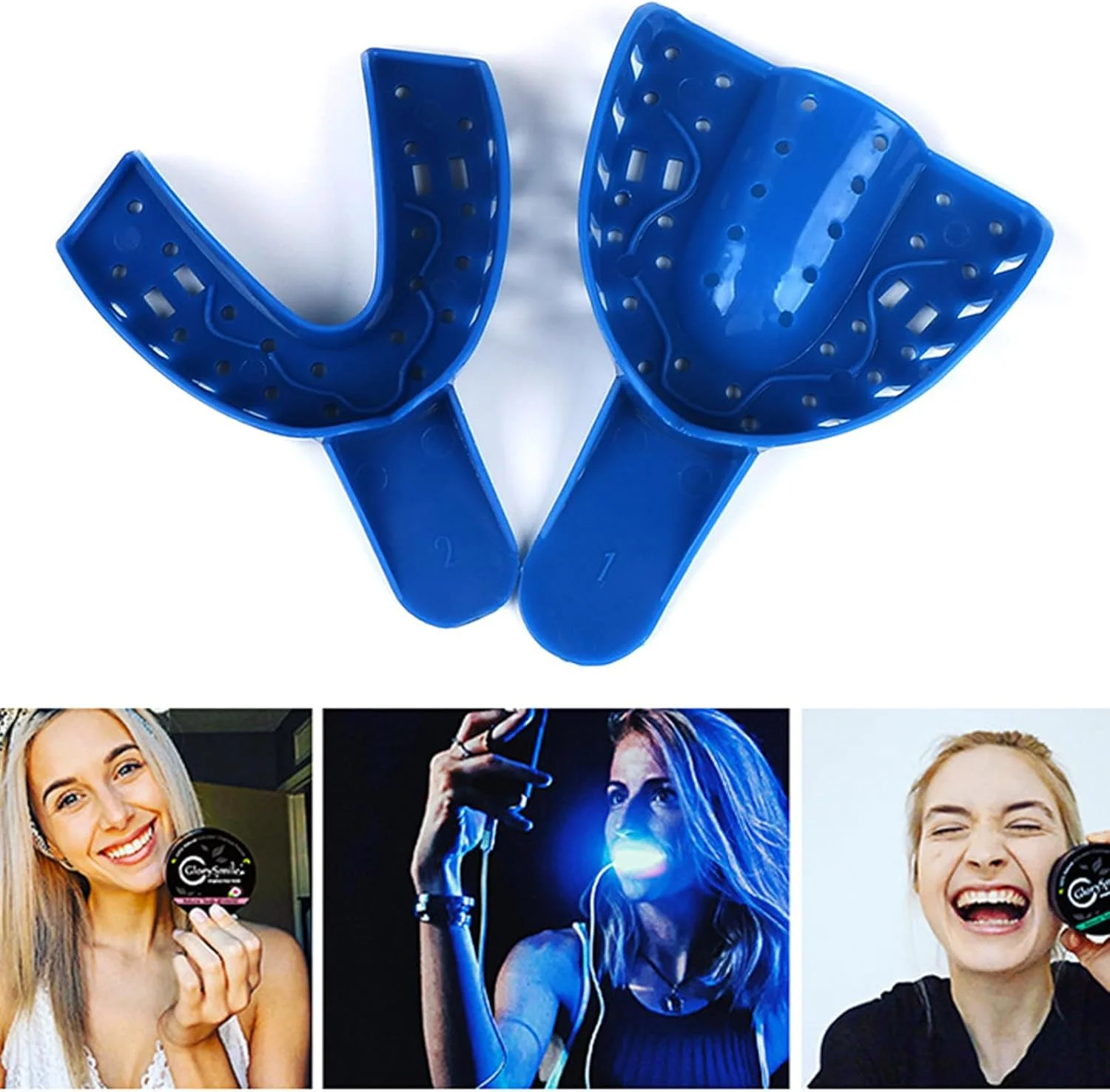 قالب دندانپزشکی سونویا برای قالب گیری دندان، کیت قالب گیری دندان، قابل استفاده مجدد، ابزار جانبی دندانپزشکی، بسته 2 عددی