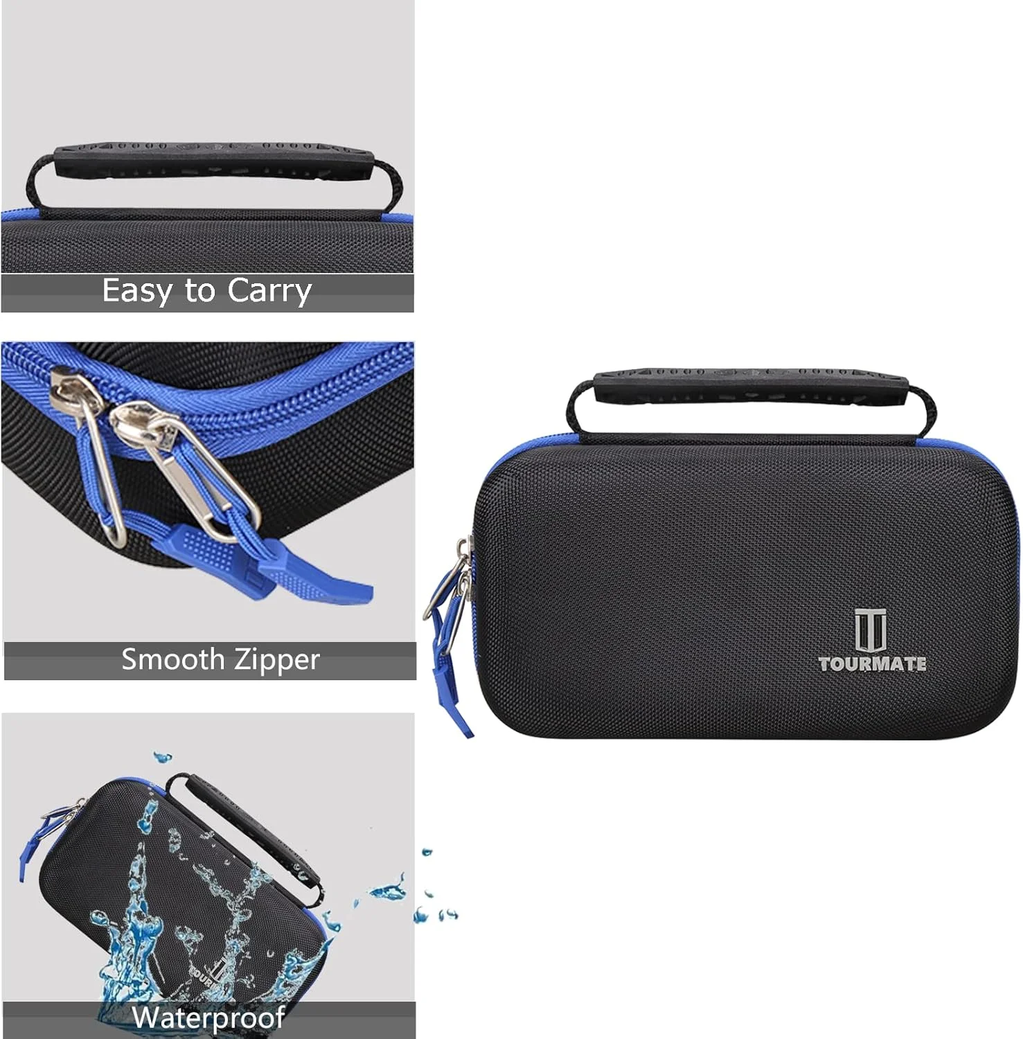 کیف سخت Tourmate جایگزین برای نخ دندان آبی بی سیم Nicwell (فقط کیف) کیف سخت Tourmate جایگزین برای نخ دندان آبی بی سیم Nicwell (فقط کیف)