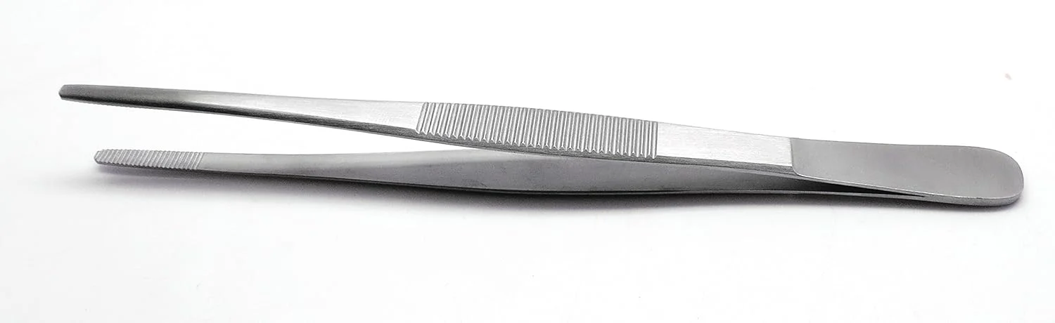 موچین جراحی پانسمان SUPERIOR INSTRUMENTS، 5.5 اینچ (14 سانتی متر)، مدل استاندارد، نوک دندانه دار، مناسب برای برداشتن در دندانپزشکی موچین جراحی پانسمان SUPERIOR INSTRUMENTS، 5.5 اینچ (14 سانتی متر)، مدل استاندارد، نوک دندانه دار، مناسب برای برداشتن در دندانپزشکی
