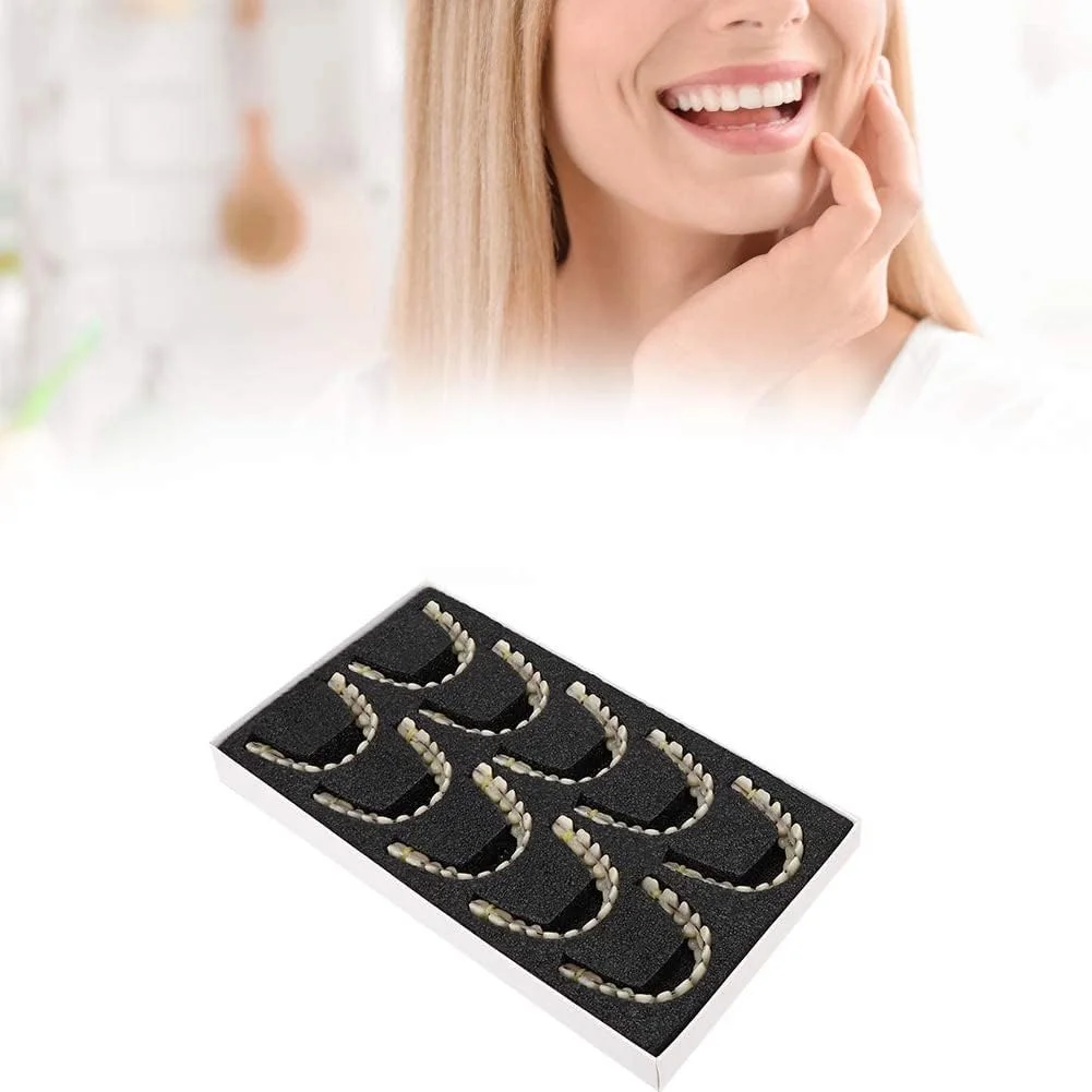 دندان مصنوعی رزینی SYOSI، مدل آموزشی دندانپزشکی، مدل دندانپزشکی از جنس مواد دندانی، دندان مصنوعی رزینی برای بیماران دارای نقص حفره دهانی، مدل دندان مصنوعی لوازم دندانپزشکی، 1 ست دندان بالا/پایین دندان مصنوعی رزینی SYOSI، مدل آموزشی دندانپزشکی، مدل دندانپزشکی از جنس مواد دندانی، دندان مصنوعی رزینی برای بیماران دارای نقص حفره دهانی، مدل دندان مصنوعی لوازم دندانپزشکی، 1 ست دندان بالا/پایین