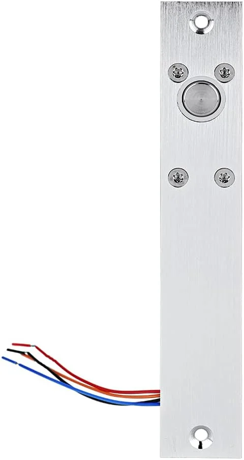 قفل مغناطیسی برقی، قفل برقی درب، قفل الکترومغناطیسی فلزی DC10V -18V هوشمند با سیگنال مغناطیسی برای درب چوبی و شیشه ای (چهار سیم 218B)