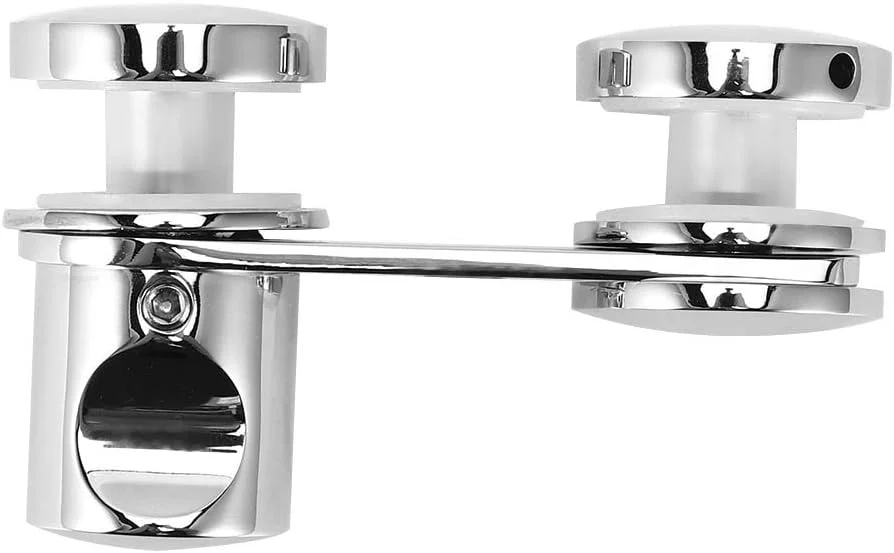 قفل درب شیشه ای حمام، قفل درب شیشه ای اتاق دوش برای درب های منزل و اداره، مناسب برای استفاده در دکوراسیون منزل - سخت افزار