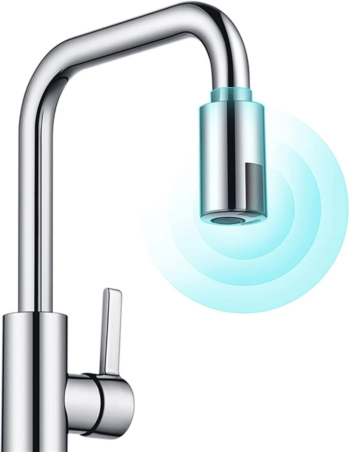 شیر آب هوشمند لمسی LUCIY برای حمام و آشپزخانه، شیر آب صرفه جویی در مصرف آب با حسگر، شیر آب اتوماتیک هوشمند مادون قرمز برای سینک ظرفشویی