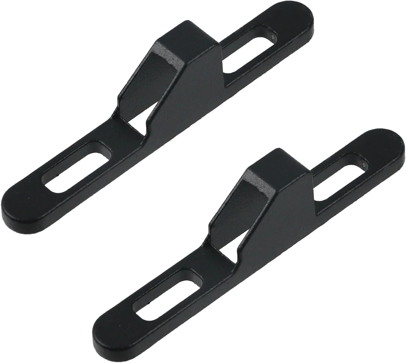 نگهدارنده درب کشویی مشکی MY MIRONEY، 2 عددی، سخت افزار آلیاژ روی، نگهدارنده قفل درب شیشه ای کشویی به همراه پیچ