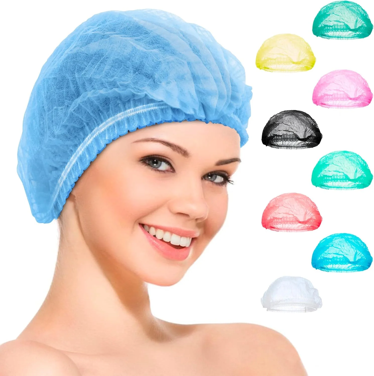 کلاه یکبار مصرف ABC Pack & Supply، بسته 100 عددی