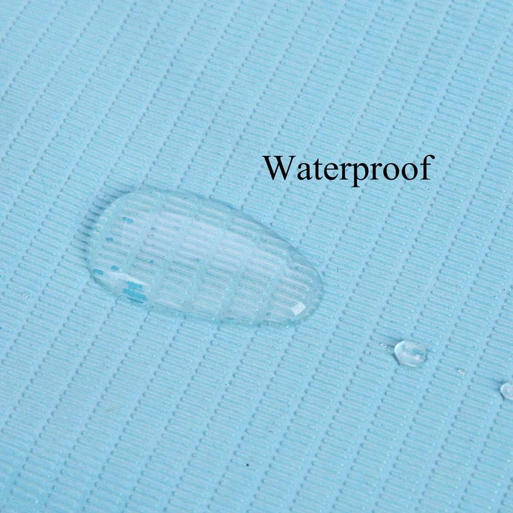 پیش بند دندانپزشکی نیو استار تاتو 125 عددی، بسیار جاذب، ضد آب، قابل حمل، آبی، 33 در 45 سانتی متر، چند منظوره، لوازم پزشکی و تاتو