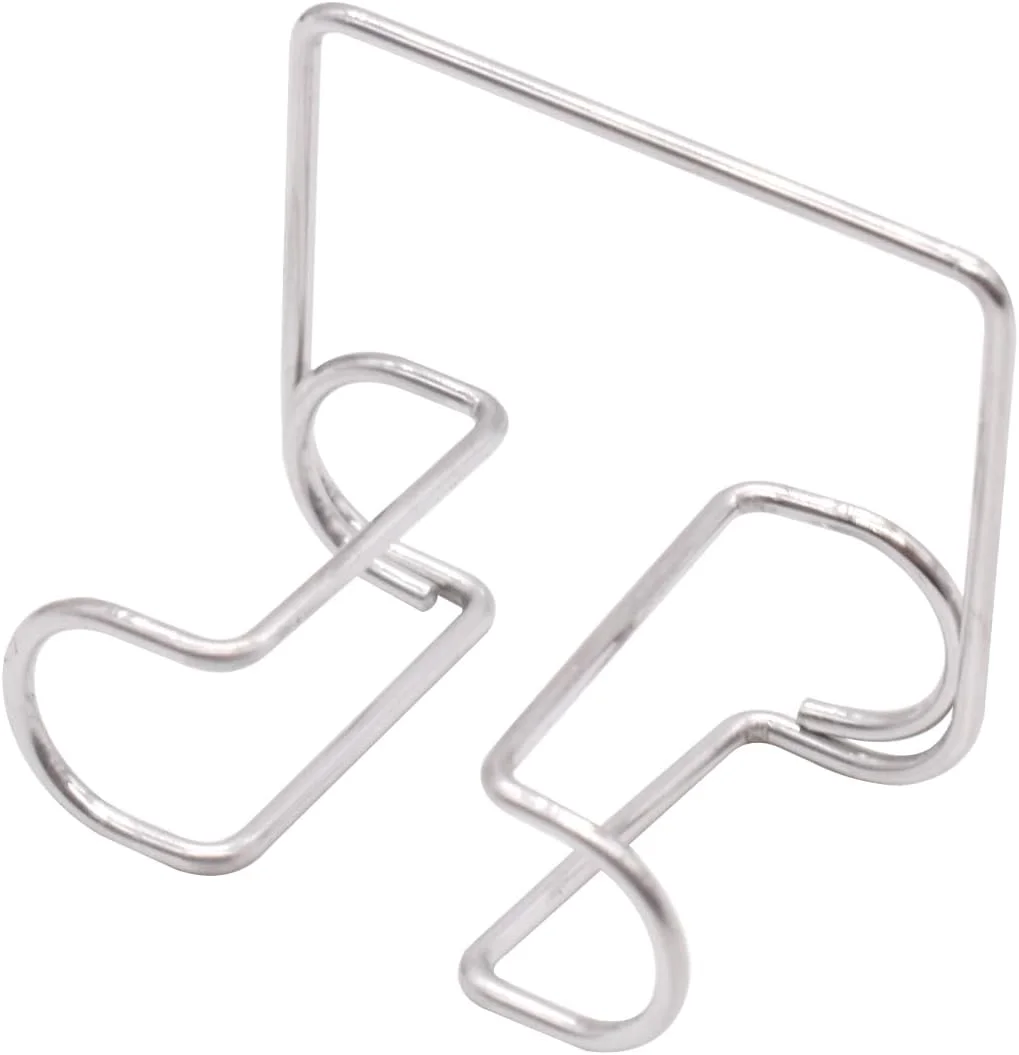 نگهدارنده رول پنبه آنژلی، 4 عددی، گیره رول پنبه استیل ضد زنگ اتوکلاو شونده، برای آزمایشگاه دندانپزشکی یا کلینیک دندانپزشکی