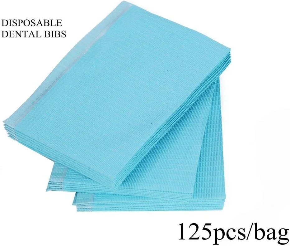 پیش بند دندانپزشکی تاتو استار جدید، 125 عدد پیش بند تاتو پزشکی قابل حمل ضد آب با جذب بالا، روکش میز تاتو پد تمیز/پیش بند بیمار برای لوازم تاتو، 13 x 18 اینچ تاتو پزشکی چند منظوره