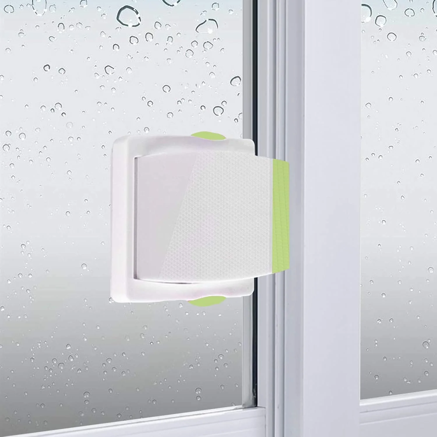 قفل کودک درب و پنجره شیشه ای کشویی 4 عددی، قفل پنجره کشویی ایمنی کودک، قفل چند منظوره ایمنی کودک برای درب های پاسیو، کمد، درب های کشویی و پنجره ها، بدون نیاز به ابزار حفاری (سبز)