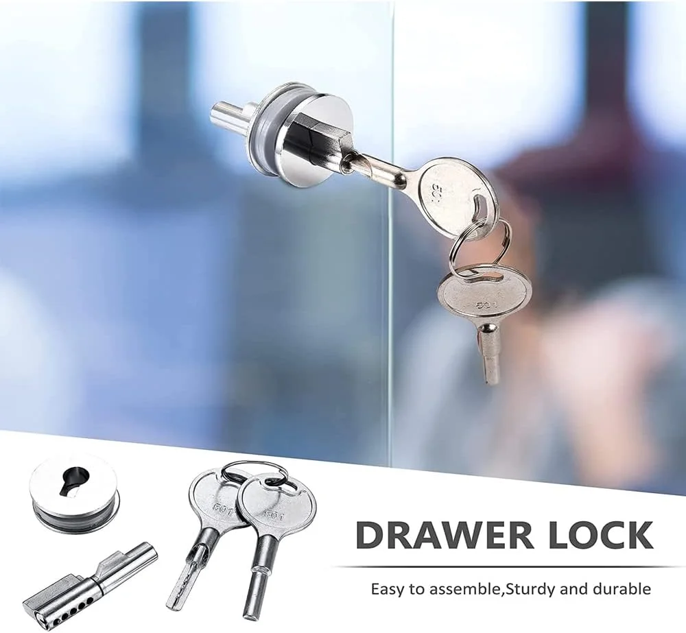 قفل درب شیشه ای WANLIAN. قفل درب کشویی. قفل سیگار. قفل درب موبایل قفل کابینت جواهرات قفل شیشه ای